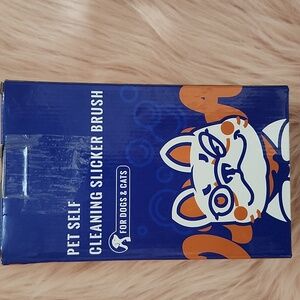 Brand New YOYUPETA DOG & CAT SELF-CLEANING SLICKER BRUSH